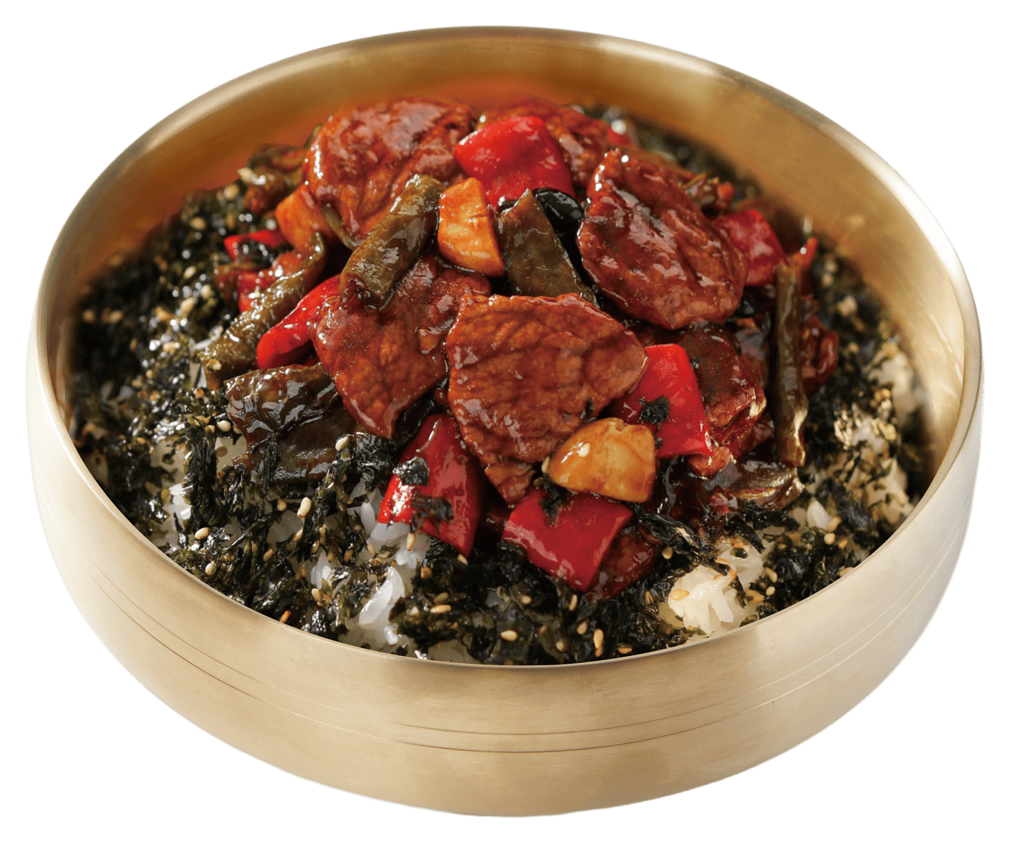 辣椒炒肉拌饭